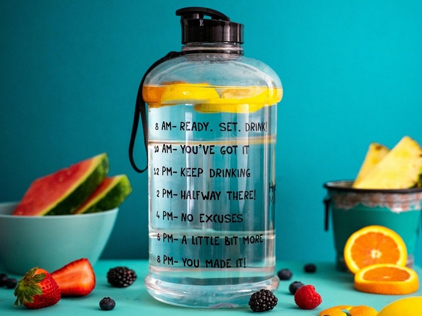 Drinking Water While Standing