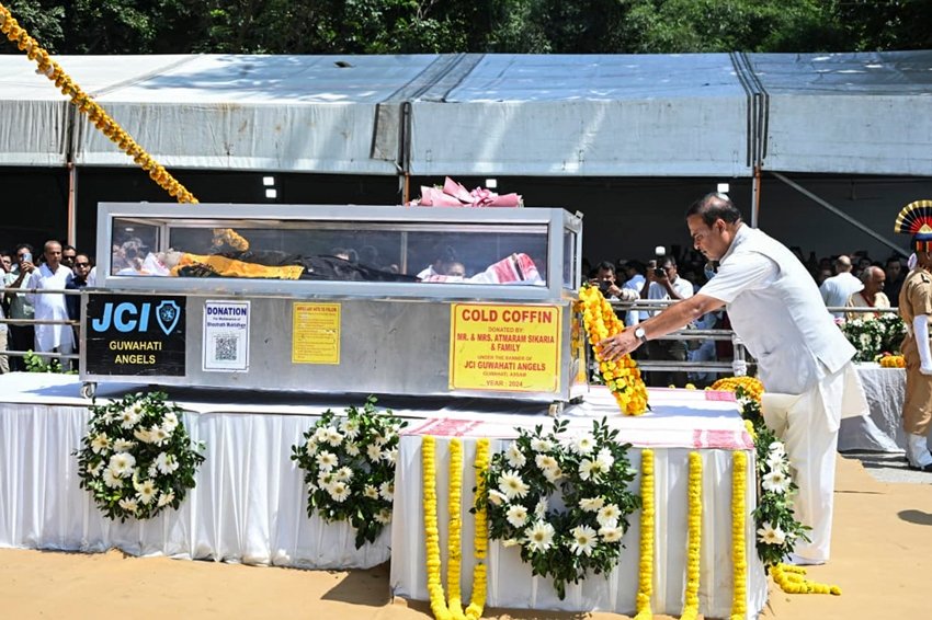 Zubeen Garg last rites