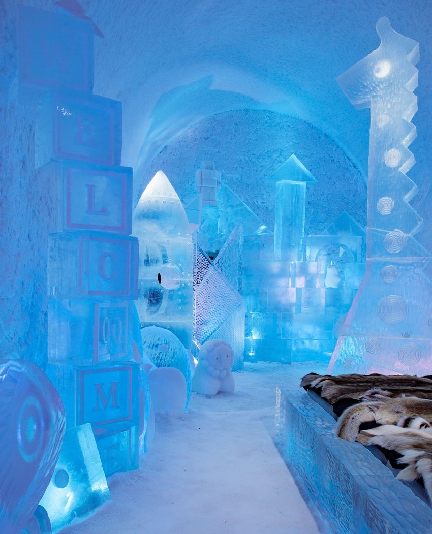 Experience Frozen Rooms Even in Summer