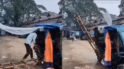 सड़क पर भरा हो पानी या हो रही हो बारिश… पैसेंजर को नहीं होगी कोई दिक्कत, ई-रिक्शा वाले का देसी जुगाड़ देख चकरा जाएगा माथा