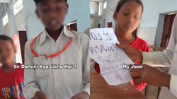 साथ पढ़ने वाली लड़की ने लिखा लव लेटर, टीचर के पास लेकर पहुंच गया लड़का और फिर जो हुआ, Viral Video देख नहीं रुकेगी हंसी