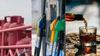 Petrol, diesel , Liquor lpg