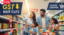 New GST Rate List 2025 LIVE: गृह मंत्री अमित शाह ने जीएसटी सुधार को बताया तोहफा, आज से लागू हुए दो स्लैब, इंश्योरेंस टैक्स फ्री, टीवी, कारें, मोबाइल सस्ते,