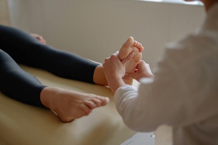 Ghee Foot Massage