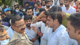 Gurjar Mahapanchayat in Dadri village Meerut, Gurjar Mahapanchayat police disrupt,