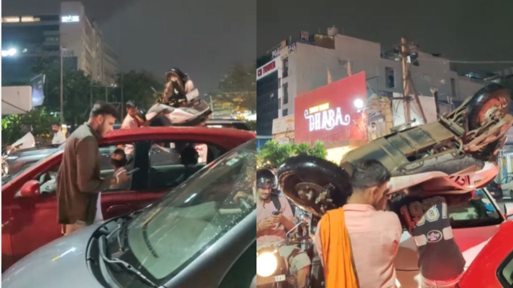 Gurugram Traffic, Gurugram Traffic News, Gurugram Viral Video
