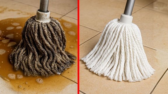 How to clean mop | How to clean spin mop head | How to clean mop stains without washing machine