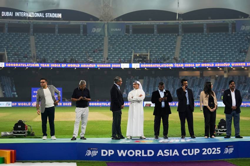 asia cup final presentation ceremony drama
