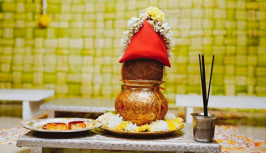 Kalash symbolism Vedic traditions