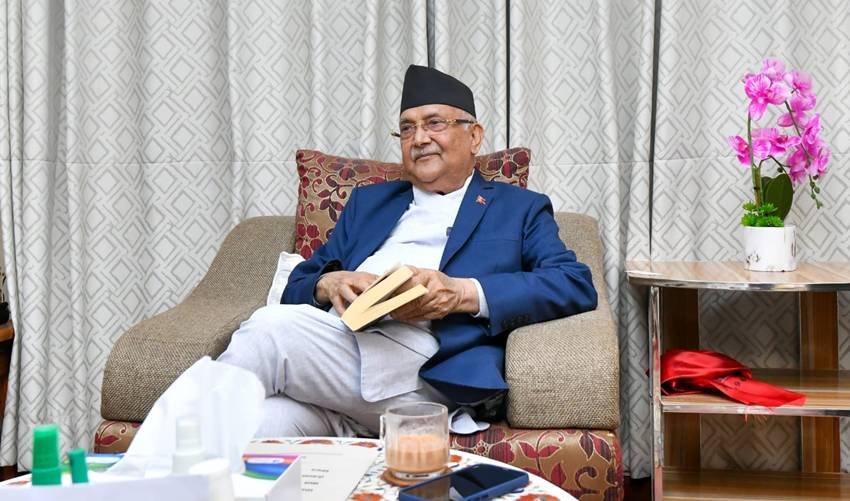 KP Sharma Oli Dubai China rumors