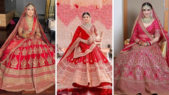 Karwa Chauth 2025, Karwa Chauth 2025 red lehenga, Red lehenga for Karwa Chauth