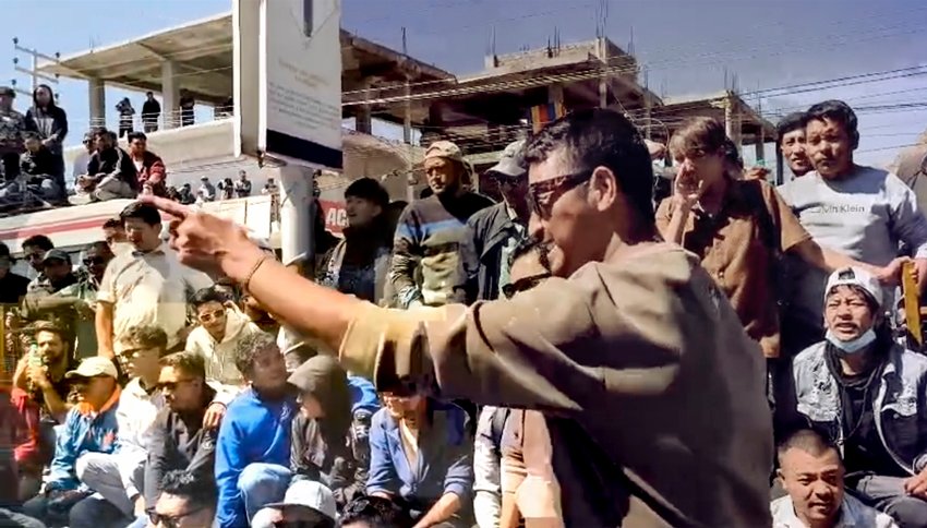 Leh Violence News