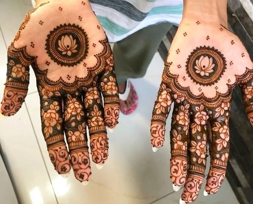 Latest Jitiya 2025 Mehndi Art Ideas