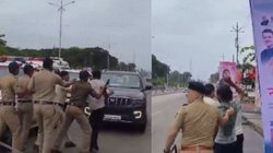 अजित पवार के काफिले के सामने दो लोगों ने की आत्मदाह की कोशिश, फड़नवीस के कार्यक्रम में भी काले झंडे लेकर घुसे लोग