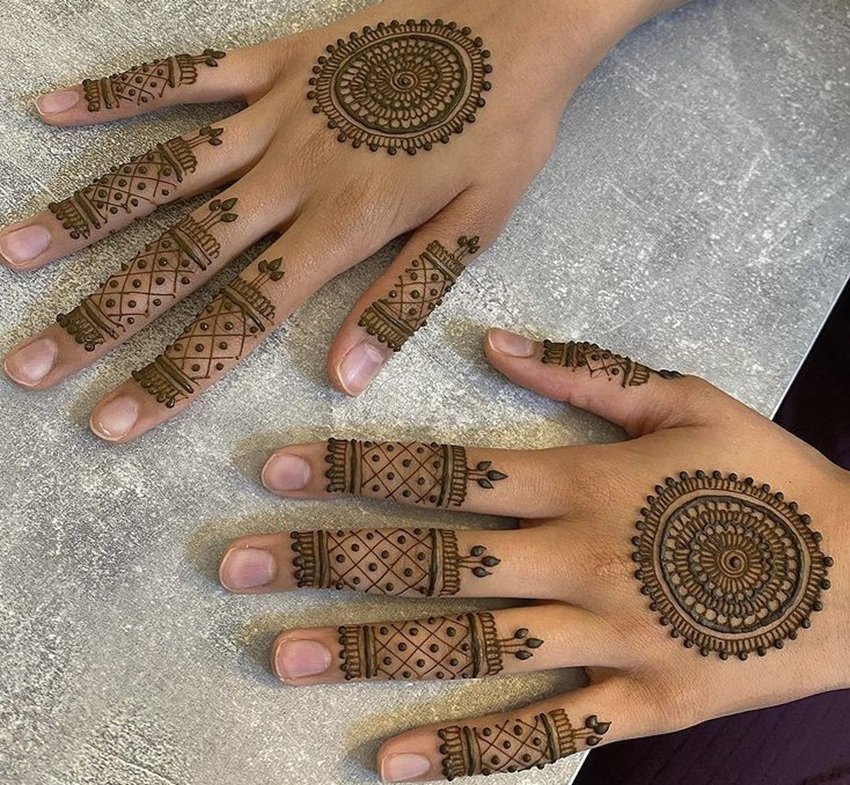 Mandala mehndi designs for festivals