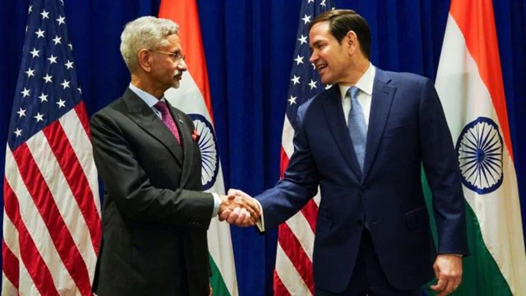 अमेरिकी विदेश मंत्री मार्को रुबियो और भारतीय विदेश मंत्री एस. जयशंकर। (Photo: AP)