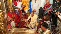 मॉरीशस के प्रधानमंत्री अयोध्या पहुंचे, राम मंदिर में की पूजा-अर्चना
