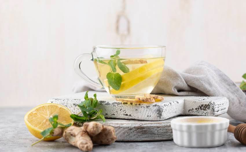 ginger mint liver detox