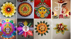 Navratri Rangoli 2025: मां दुर्गा के स्वागत में सजाएं आंगन, ट्राई करें ये ट्रेडिशनल और मॉडर्न रंगोली डिजाइन