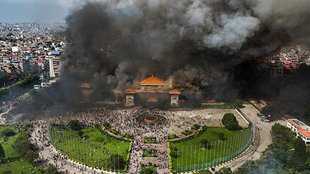 Nepal Gen Z Protest, Kathmandu Violence, KP Sharma Oli, Nepal Curfew Clash