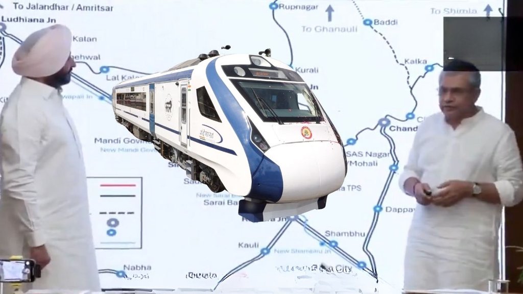 Vande Bharat Express, Vande Bharat Train, New Rain Line