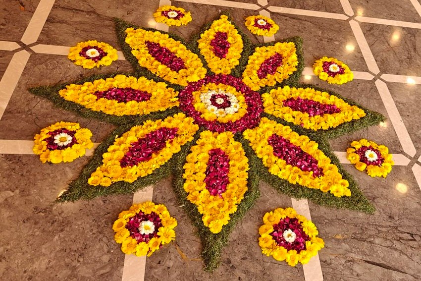 Onam special home decoration