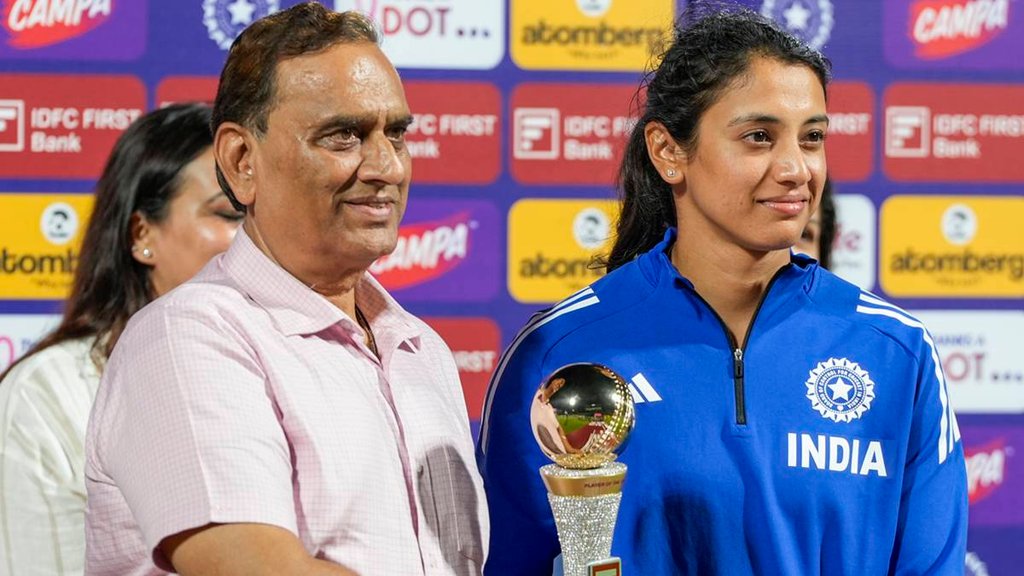 INDIA Women vs AUSTRALIA Women, Smriti Mandhana, Smriti Mandhana Records, Smriti Mandhana Speech