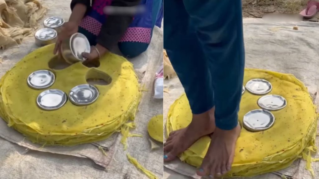 Papad Making Viral News, Papad Making Viral Video, Papad Viral Video