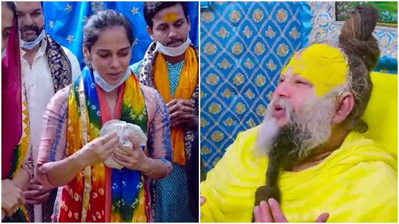 Saina Nehwal, Premananda Maharaj, Watch Premananda Maharaj Video, Saina Nehwal video