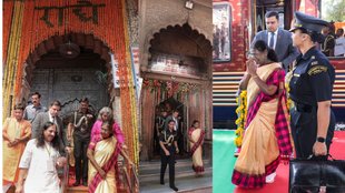 President Vrindavan Tour, President Draupadi Murmu, Monkey in Vrindavan