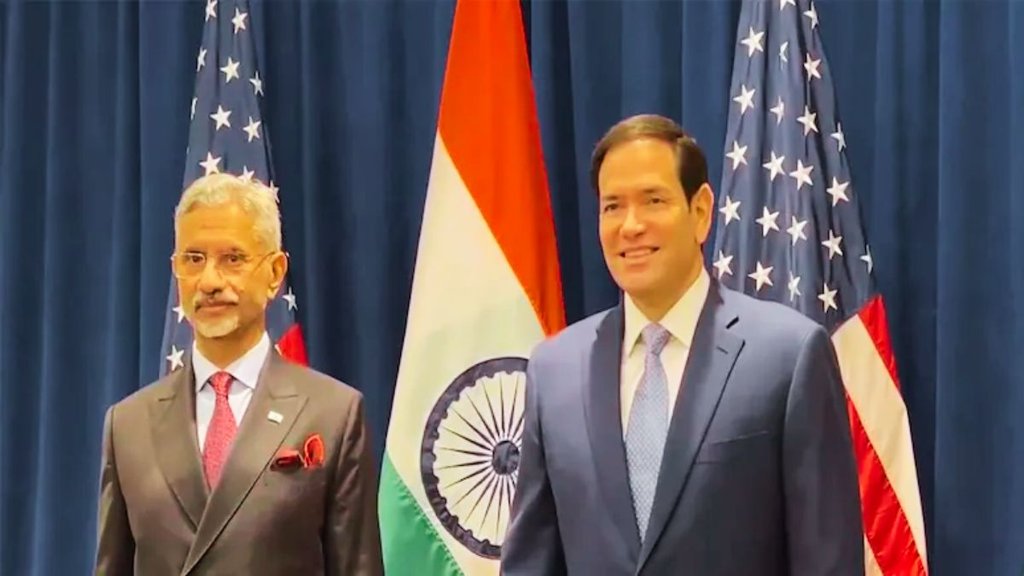S Jaishankhar with Marco Rubio