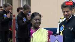 पहला नेशनल अवॉर्ड लेने से पहले शाहरुख खान ने किया ‘सलाम नमस्ते’, देखें दिल छू लेने वाली तस्वीरें