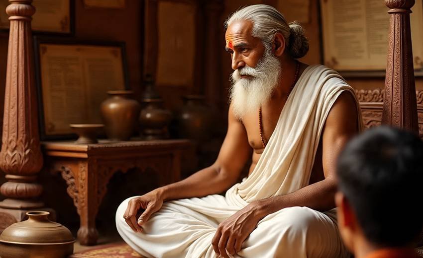 Teacher importance in Sanskrit