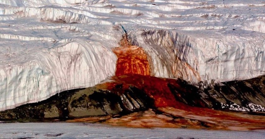 Scientists Unlock the Secret of Antarctica Blood Falls After a Century