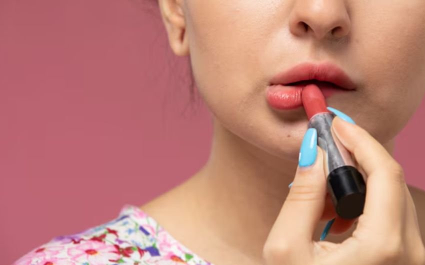 लिपस्टिक का टचअप लुक को और ज्यादा आकर्षक बनाता है। यही कारण है कि कॉलेज से लेकर ऑफिस जाने वाली महिलाएं इसको अपने बैग में जरूर कैरी करती हैं। (Photo: Freepik) चेहरे को चमकदार बनाता है चुकंदर-चिया सीड्स का जूस, इस तरह करें झटपट तैयार