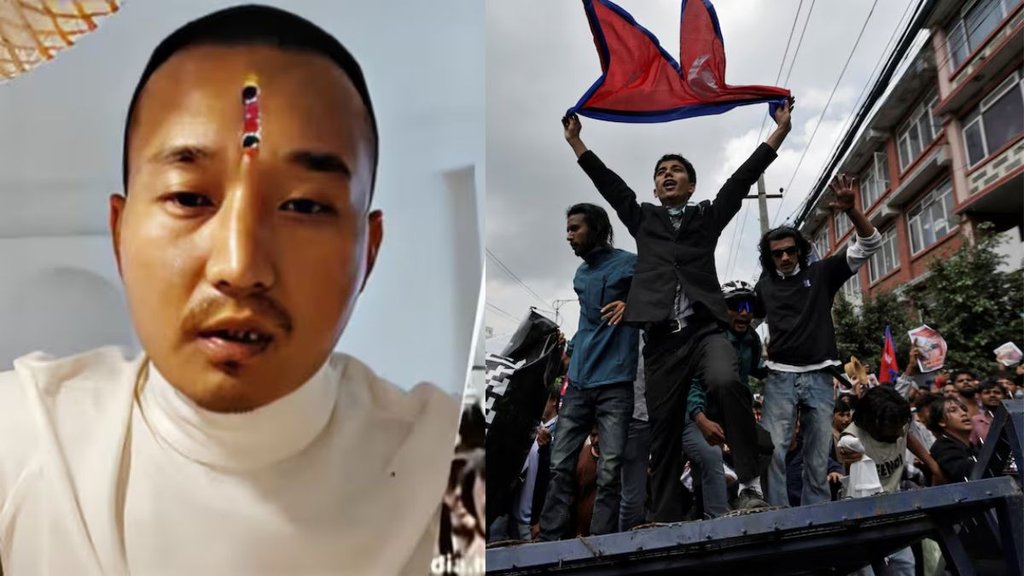 Nepal Protest: सुदन गुरुंग कर रहे बगावती युवाओं का नेतृत्व (Photo: Reuters)