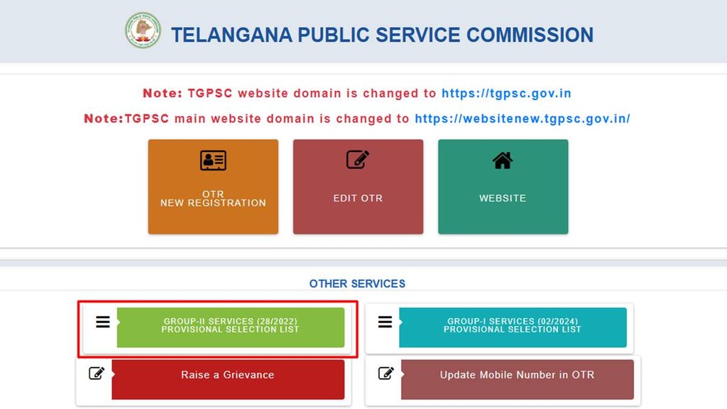TSPSC, group 2 final selection list, tspsc.gov.in