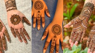 Traditional Mehndi Art for Jitiya Festival