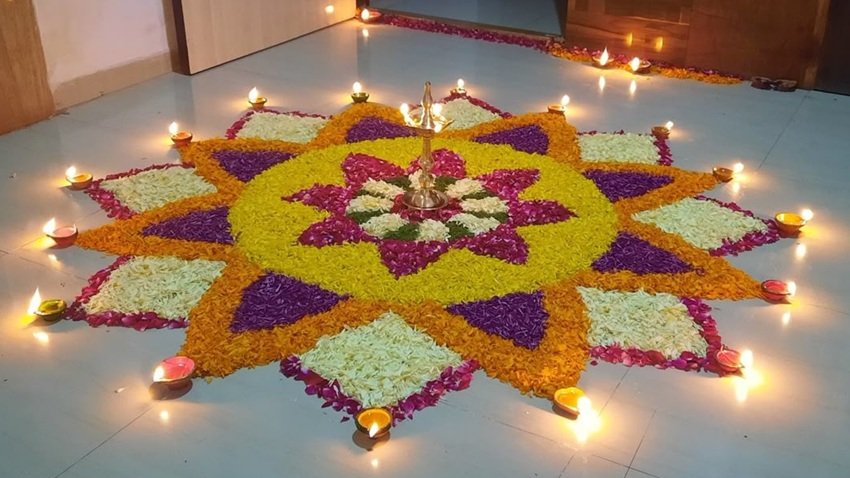 Traditional Onam celebrations