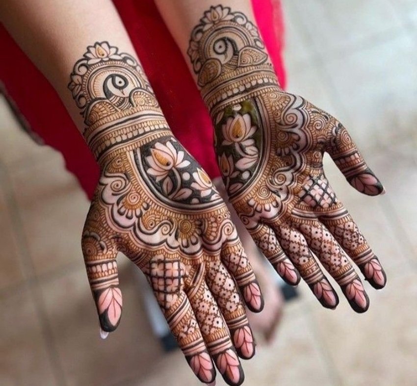 Unique and Attractive Mehndi Designs for Jitiya Vrat 2025