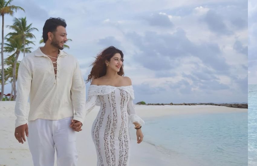 sonarika and her husband