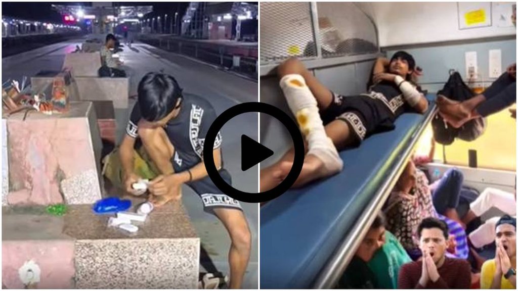 Train Viral Video, Video Viral, Train Viral Video, Trending Video,