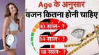 What is Perfect Age and Weight Ratio, What is Perfect Weight for Female, What is Perfect Age For Male, Height Weight Chart, Perfect Height And Weight,
