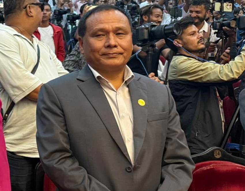 Kul man Ghising Nepal leader