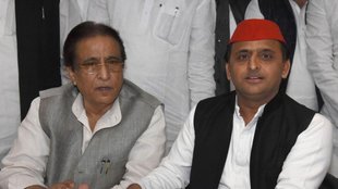 azam khan, akhilesh yadav, azam
