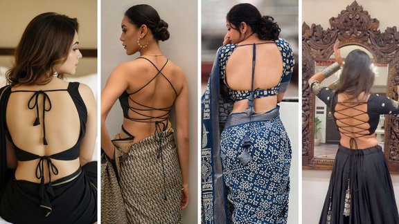 Backless Blouse Designs