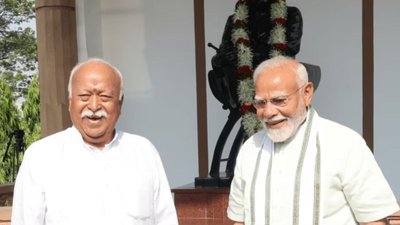 भाजपा के शीर्ष नेता बार-बार संघ से अपने संबंध का जिक्र क्यों कर रहे हैं?