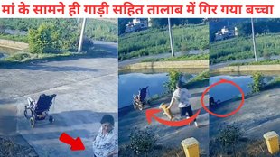 Mother, child, viral video, child in stroller,