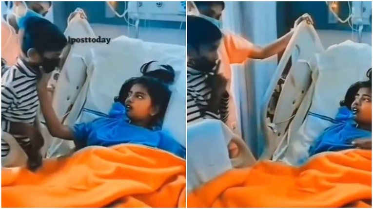 मौत से लड़ रही बहन से आखिरी बार मिलने पहुंचा भाई, रोते हुए उसने कहा- ‘तू पढ़-लिखकर बड़ा आदमी बनना भाई’; इमोशनल वीडियो वायरल