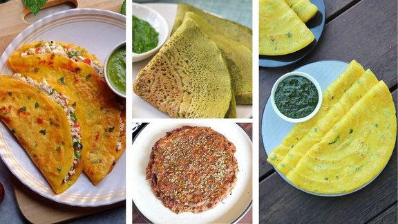Chilla recipe | High Protein breakfast | weight loss